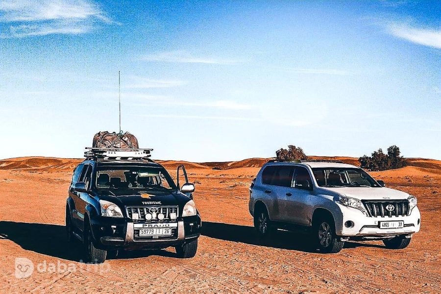 Transfert en 4×4 de l’Aéroport Errachidia vers Merzouga