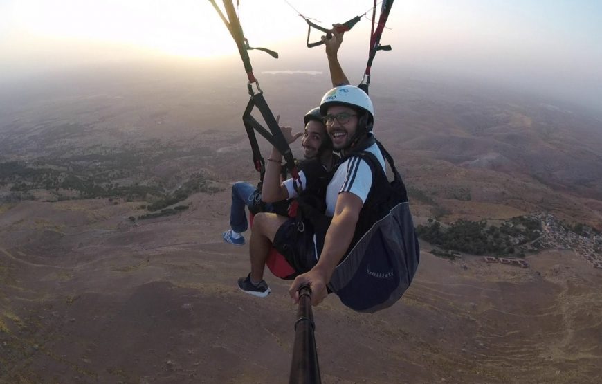 J’organise des vol en parapente à Rabat