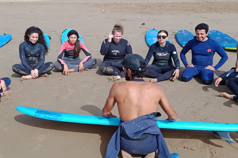 Surf lessons in Mirleft Morocco – 3 Hours Surf Experience